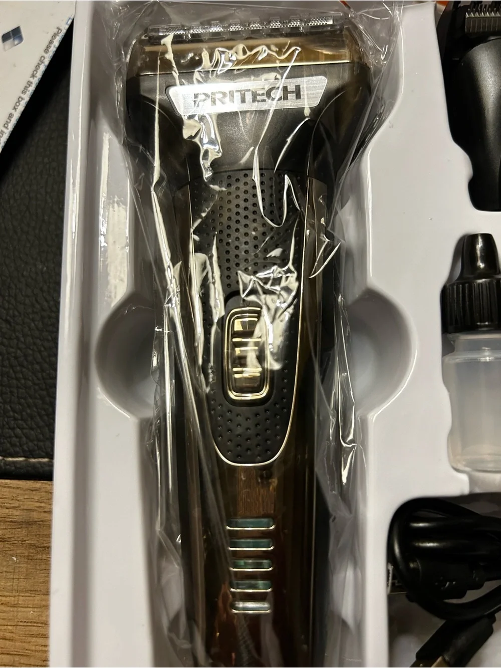 PRITECH PR-2926 3-in-1 Grooming Set Electric Shaver Hair Nose Trimmer Cordless